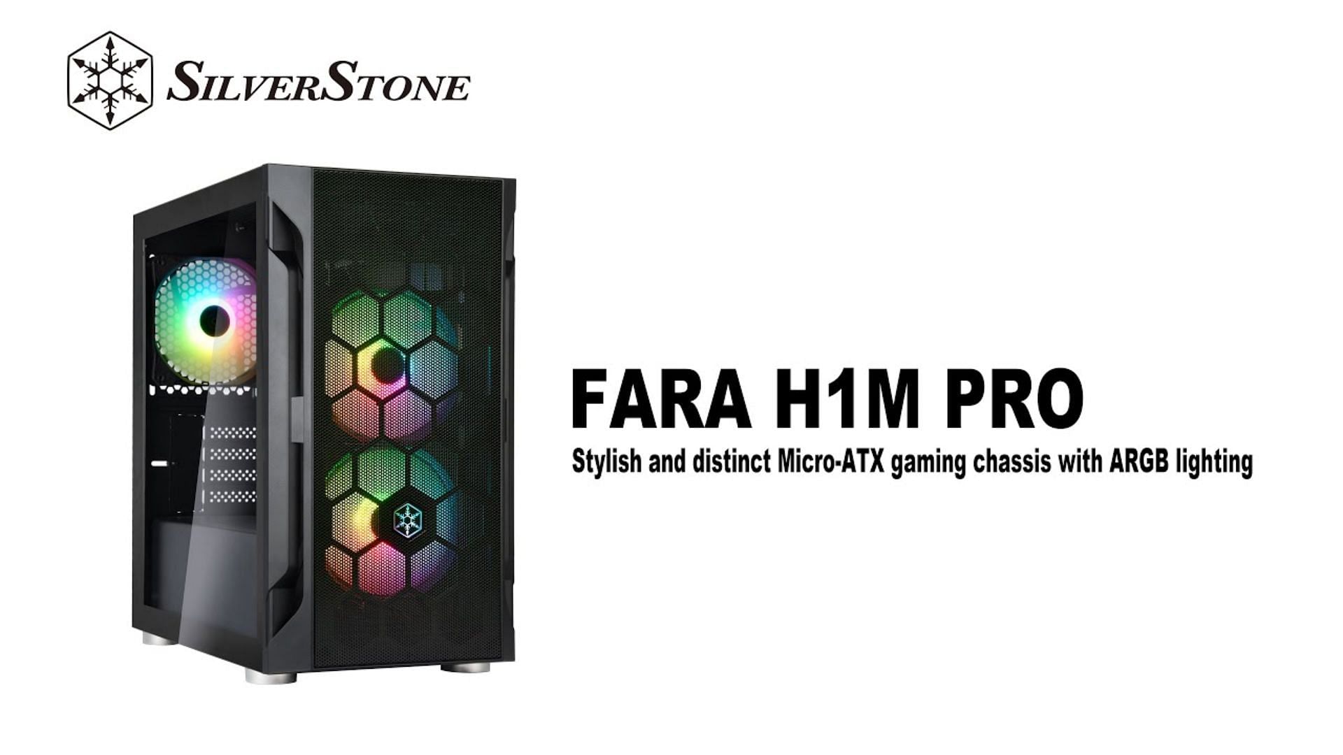 The SilverStone FARA H1M PRO case (image via SilverStone Technology)