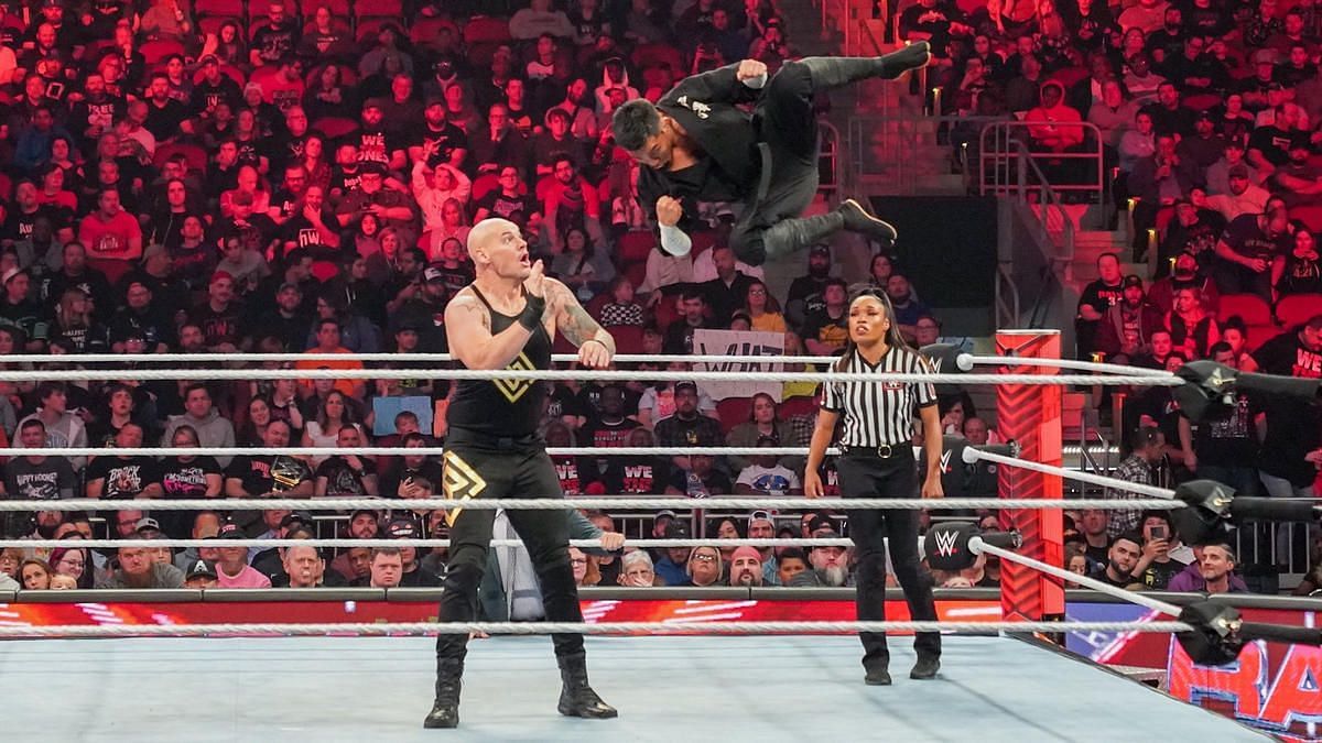 WWE Raw में 2 सुपरस्टार्स के बीच हुआ था शानदार मैच