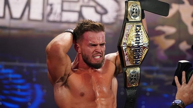 Austin Theory says he was mind-blown after winning the United States Championship at WWE Survivor Series
