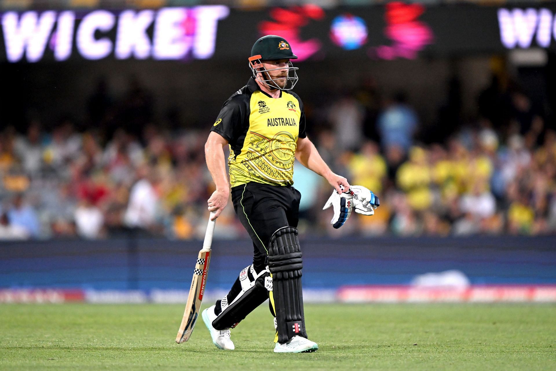 Aaron Finch. (Image Credits: Getty)