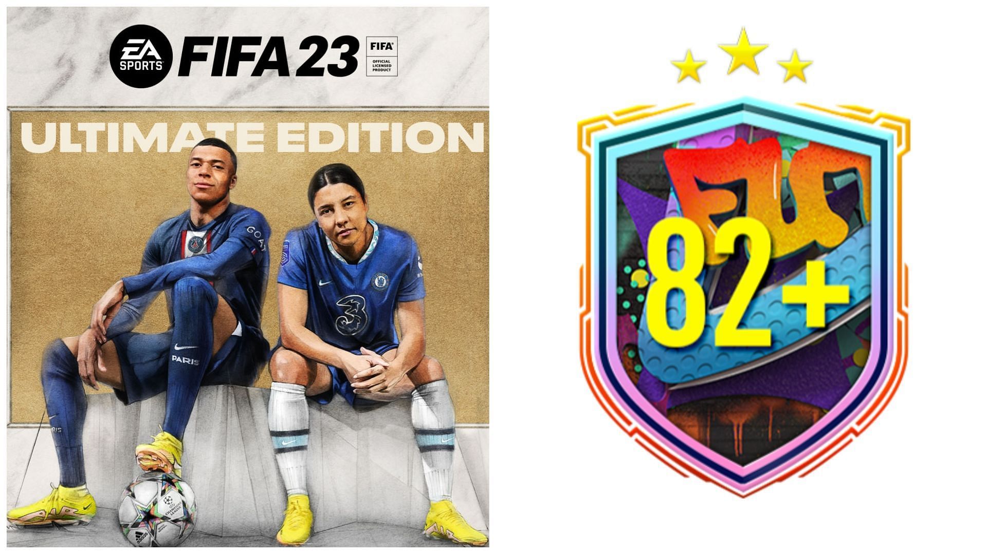 The 82+ Player Pick SBC is live in FIFA 23 (Images via EA Sports)