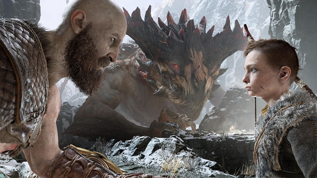 God of War (2018) Gameplay Walkthrough Part 1 - Father Son - PS4 Pro 4K 