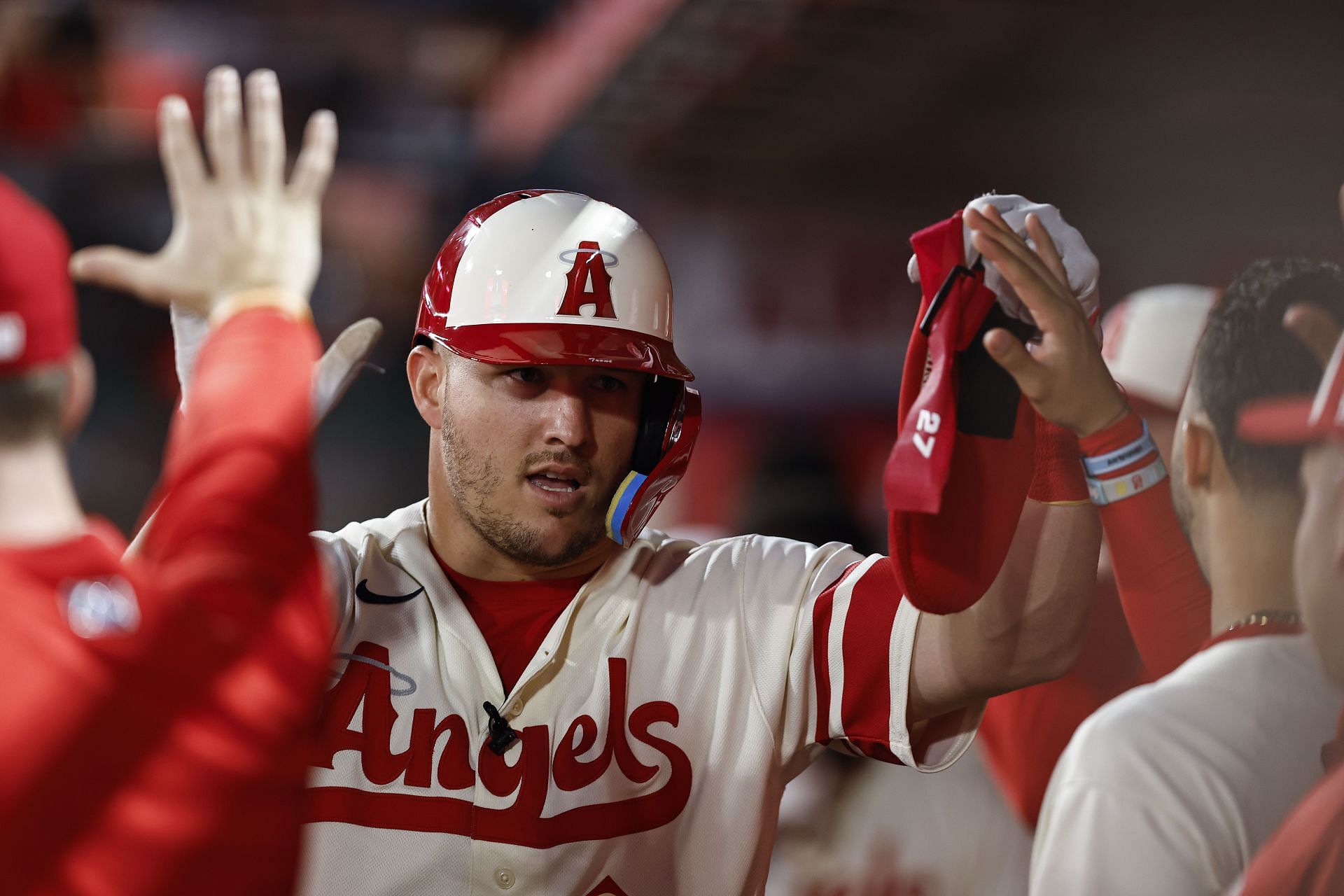 Oakland Athletics v Los Angeles Angels