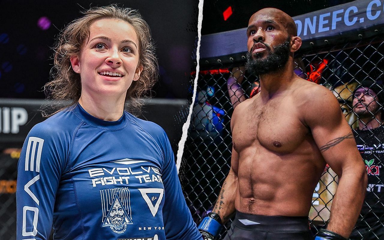 [Photo Credit: ONE Championship] Danielle Kelly, Demetrious Johnson