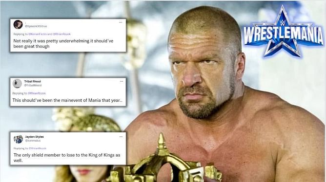 "Should've been the main event of 'Mania" - Wrestling fans go nuts over WWE dropping the ball with a top AEW star during Triple H's match