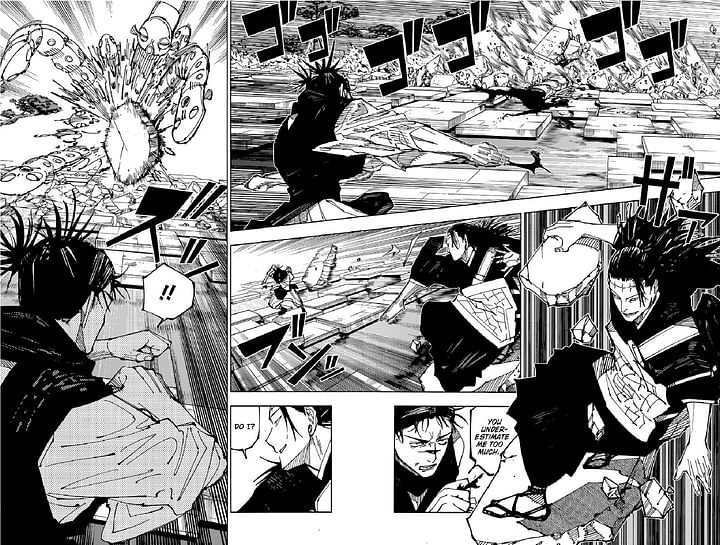 Jujutsu Kaisen chapter 203: Choso takes on Kenjaku, Yuki waits for opening