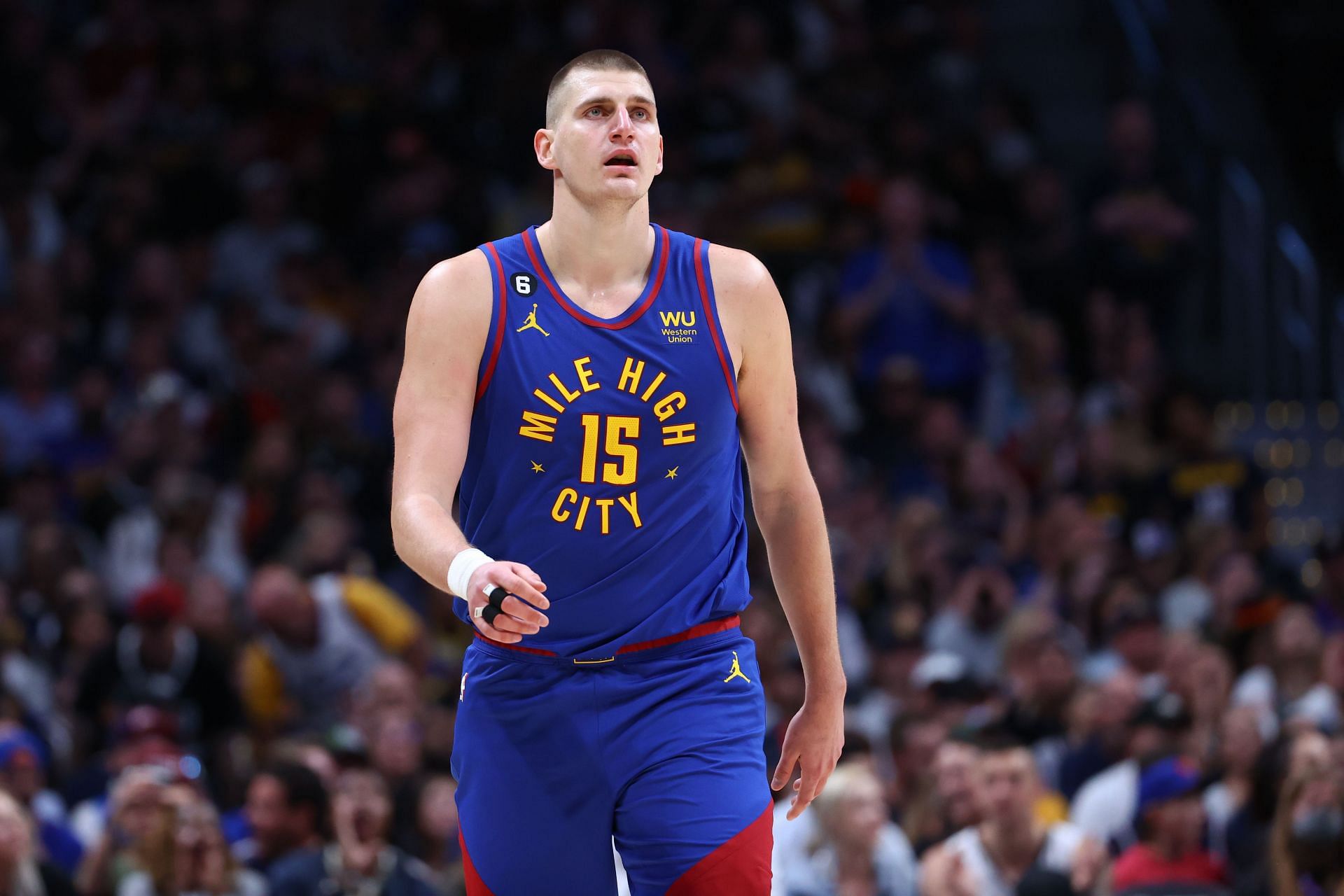 Denver Nuggets superstar center Nikola Jokic