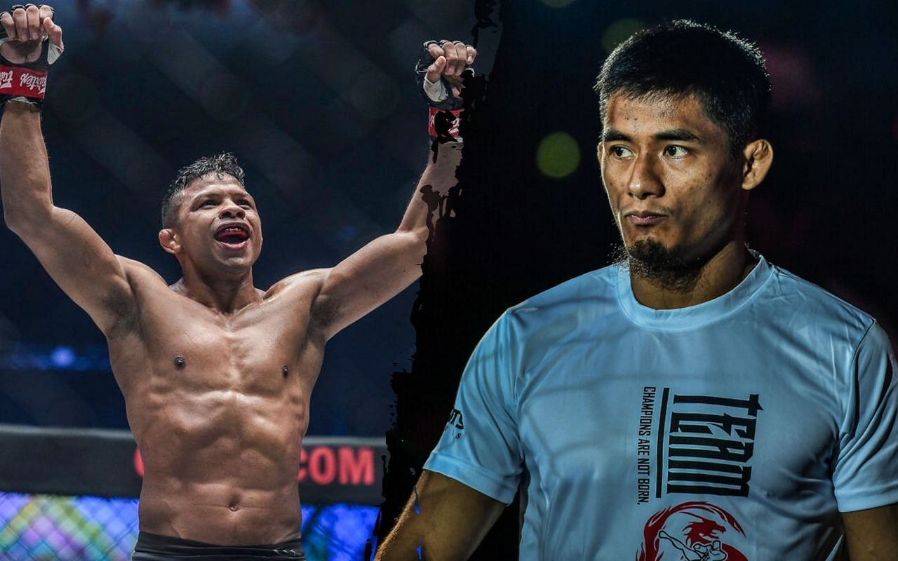 Bibiano Fernandes (left) and Stephen Loman (right). [Photos ONE Championship]