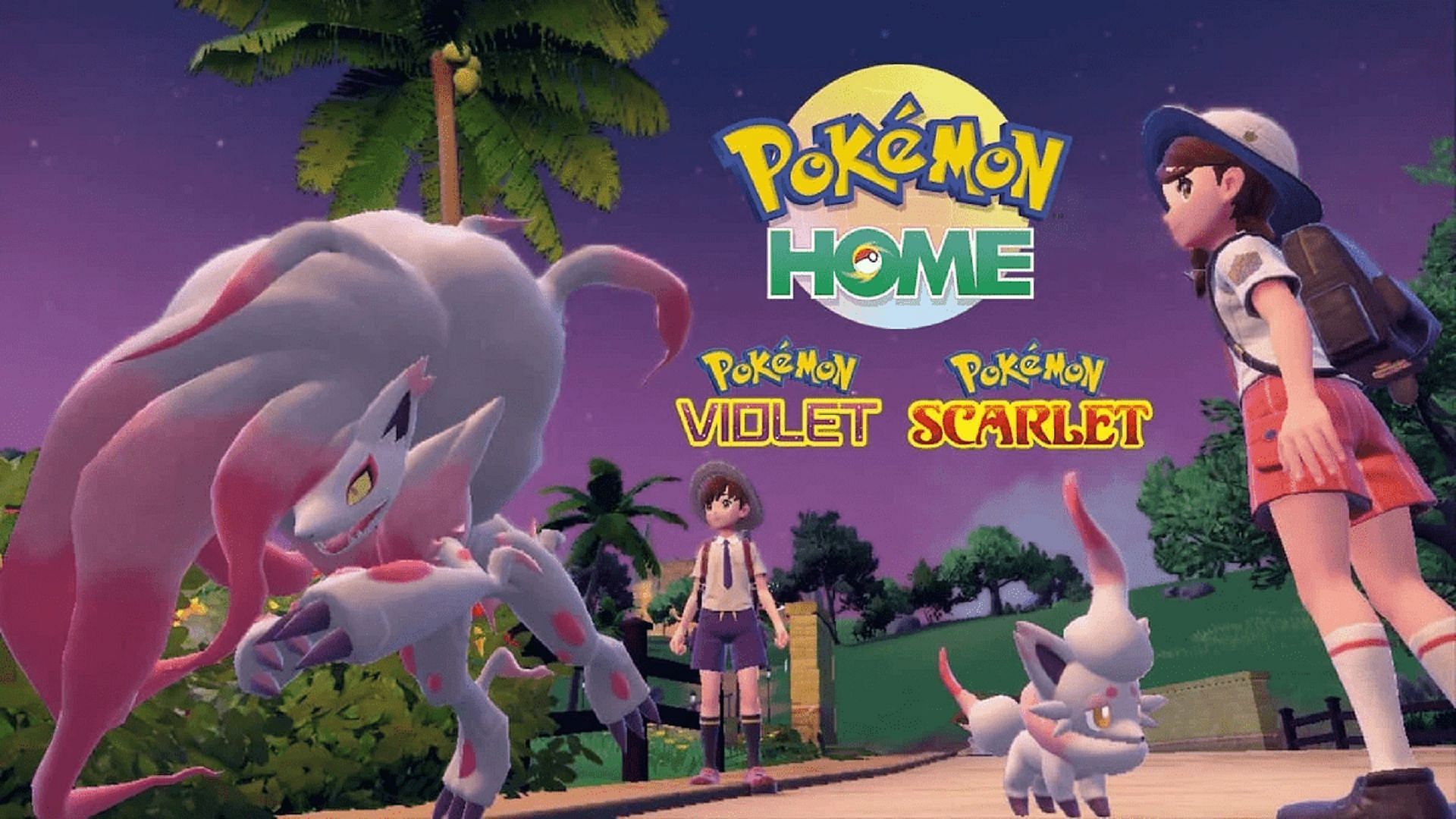 Pokemon Scarlet and Violet will gain connectivity with the HOME application shortly after the games