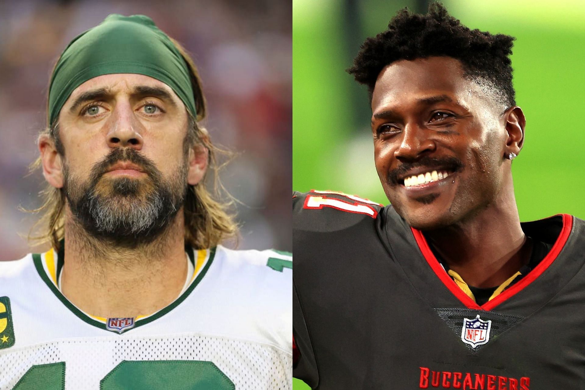 Aaron Rodgers has reassuring helmet advice for Antonio Brown