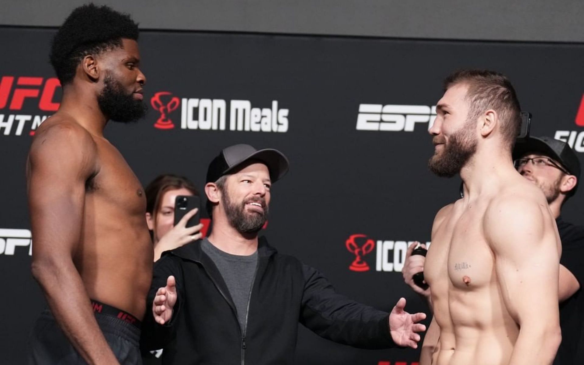 UFC Fight Night: Kennedy Nzechukwu vs. Ion Cutelaba [Photo credit: @ufc on Instagram]