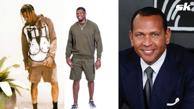 Alex Rodriguez: "Hanging with two legends Andre Johnson and Travis Scott in Houston"
