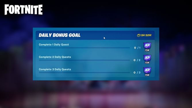 What are Daily Bonus goals in Fortnite? Explained