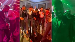 [Watch] Hardik Pandya, MS Dhoni and Co. groove to Bollywood songs at friend's birthday party