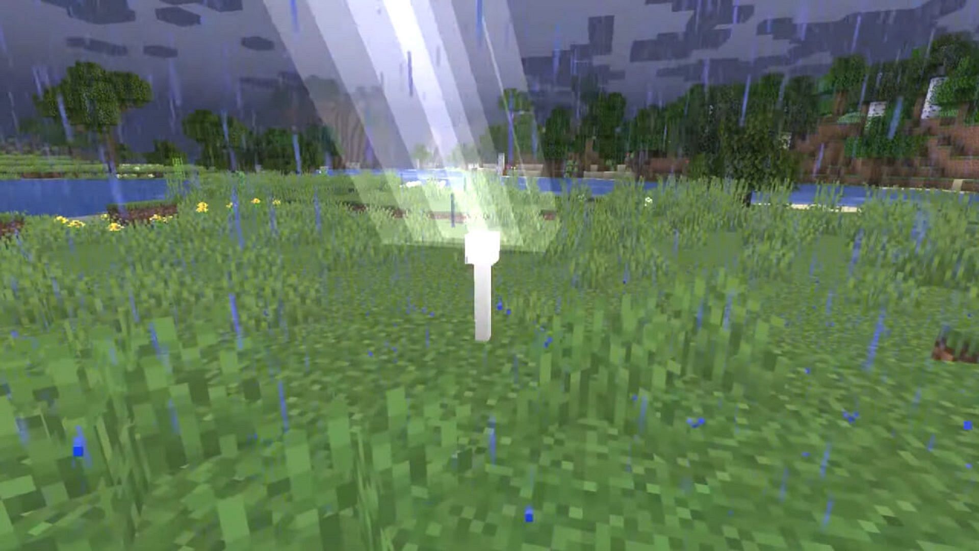 How to get a Lightning Rod in Minecraft and use it