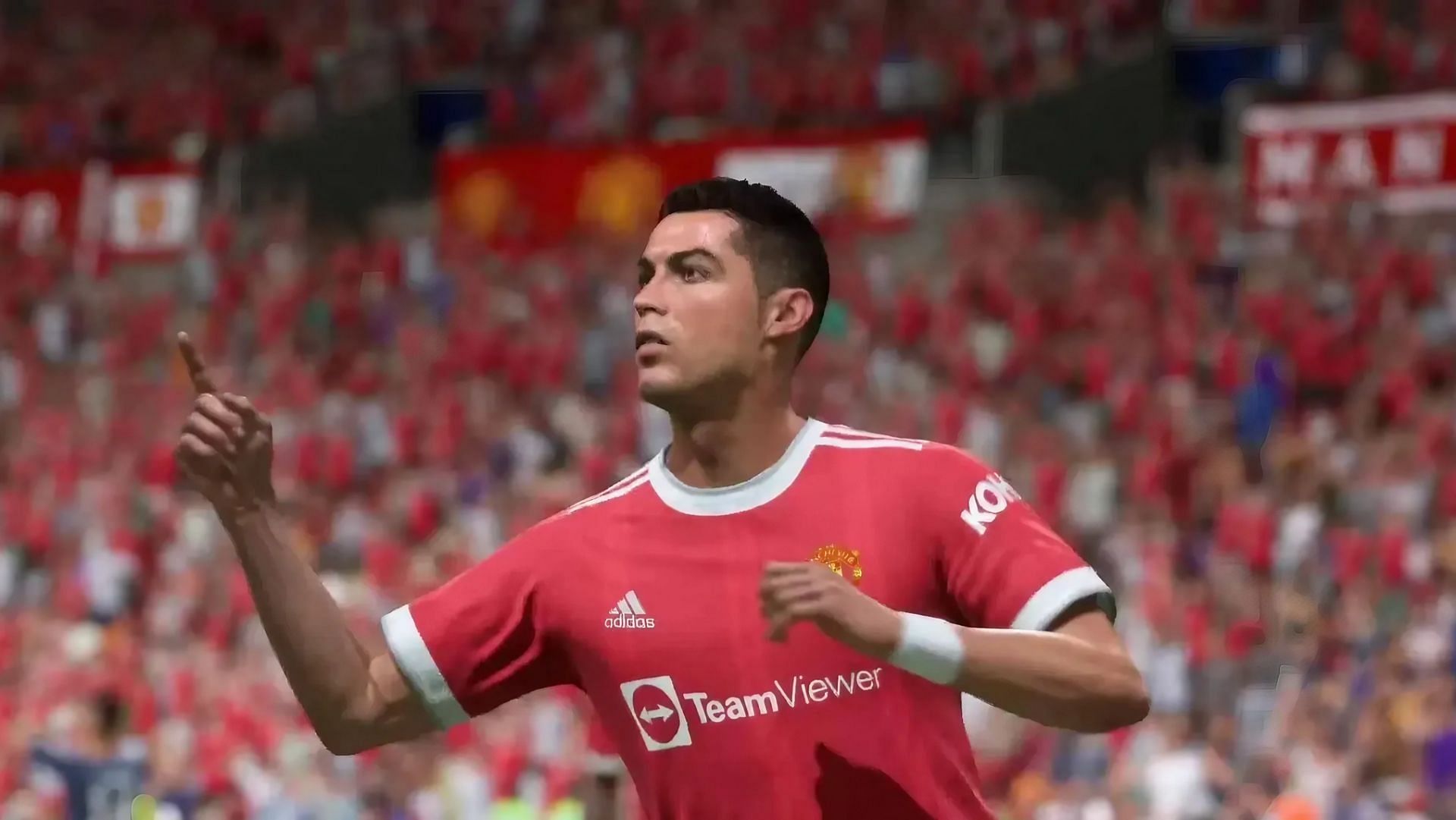 Ronaldo remains a viable force in the game (Image via EA Sports)