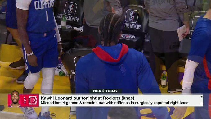 Kawhi Leonard injury updates: Clippers SF to miss at least three more  games, including Monday vs. Rockets - DraftKings Network