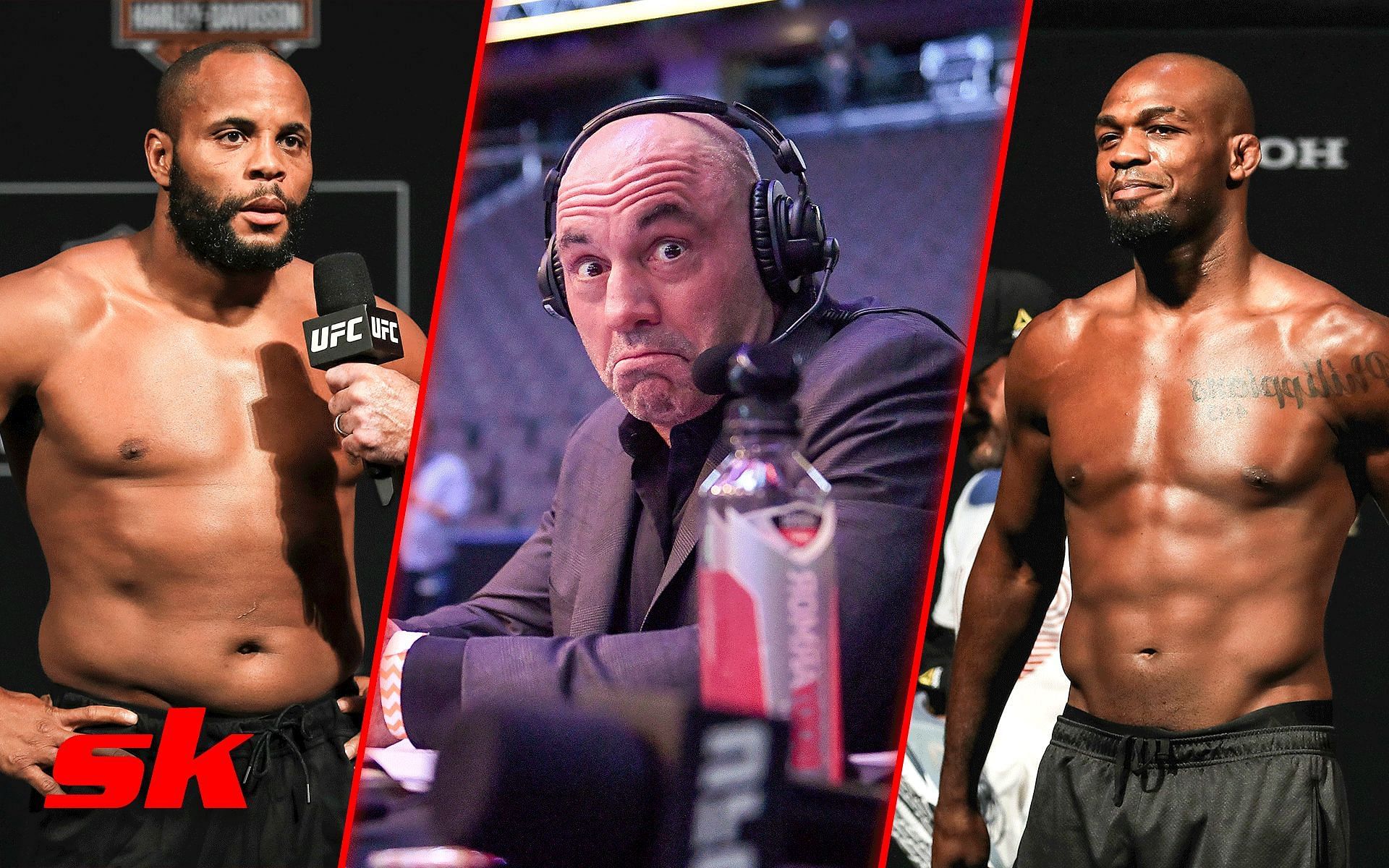 Watch: When Joe Rogan was left shocked on live TV as Daniel Cormier vowed to make Jon Jones quit ahead of their rematch