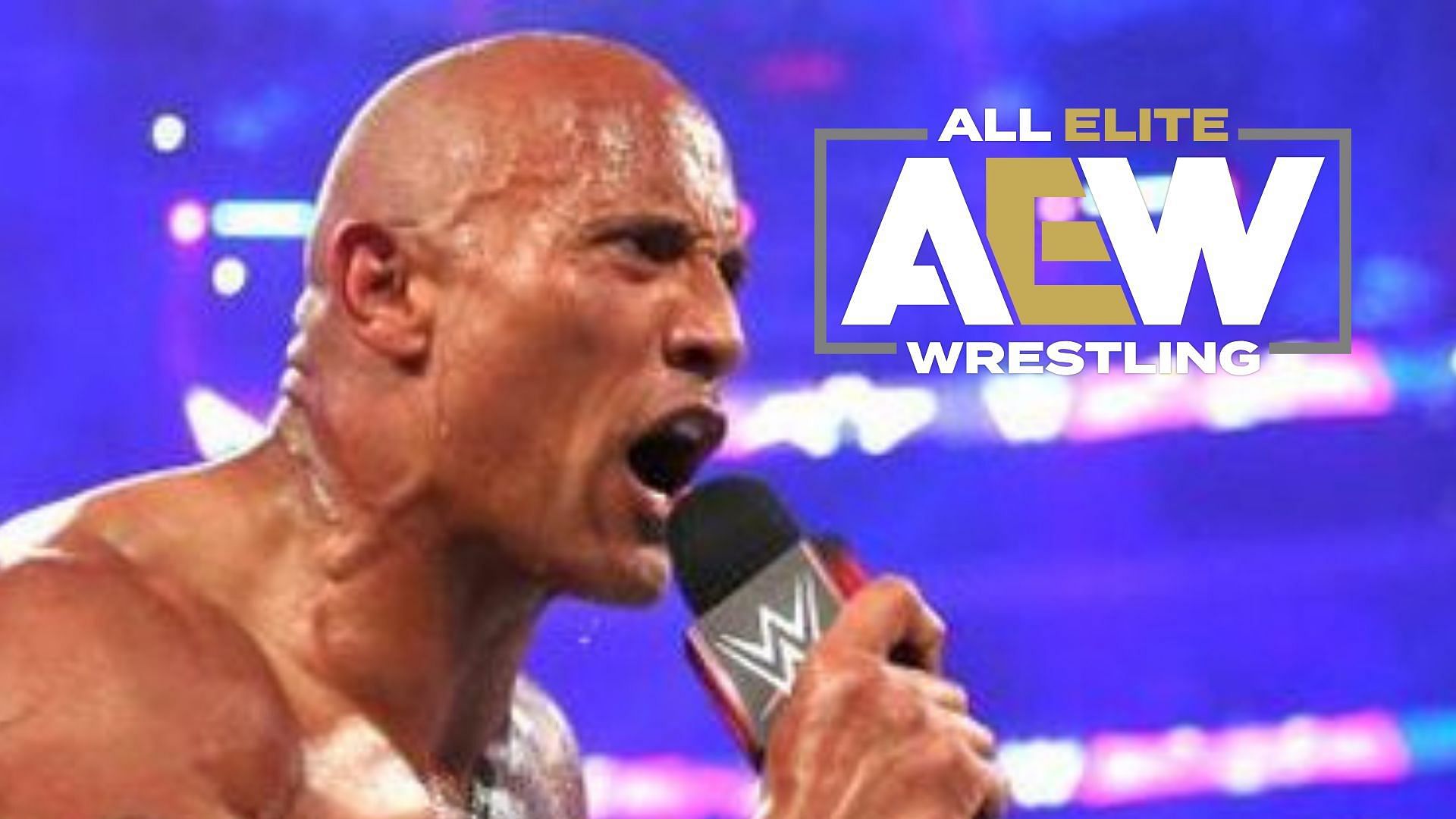 The Rock made an AEW star cry backstage at a WWE event