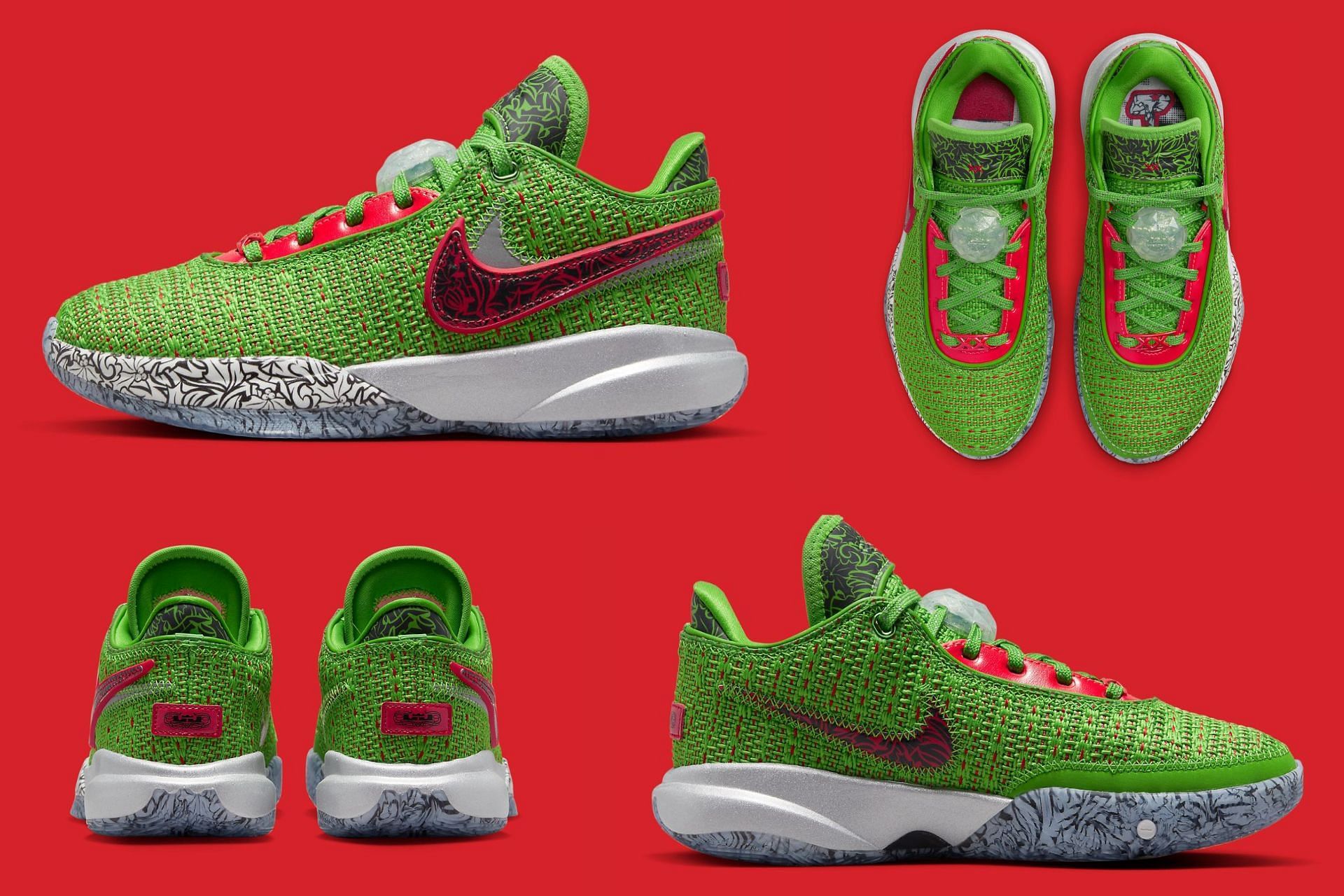 Where to buy Nike LeBron 20 “Christmas” GS shoes? Price and more