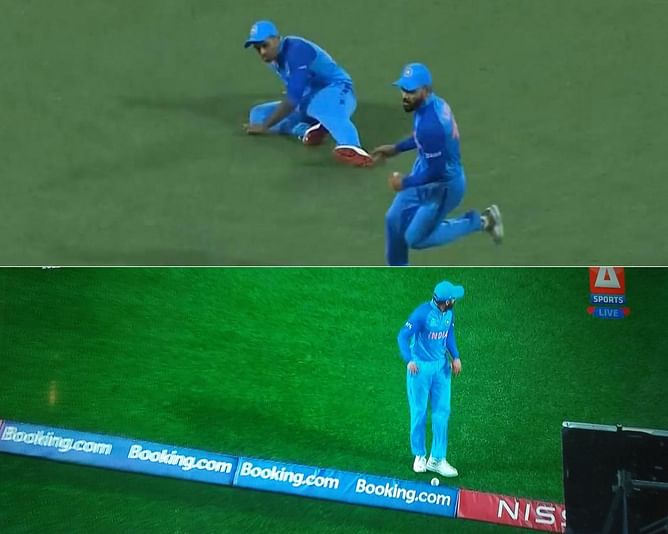 T20 World Cup 2022 [Watch]: Suryakumar Yadav drops Jos Buttler after almost converging with Virat Kohli