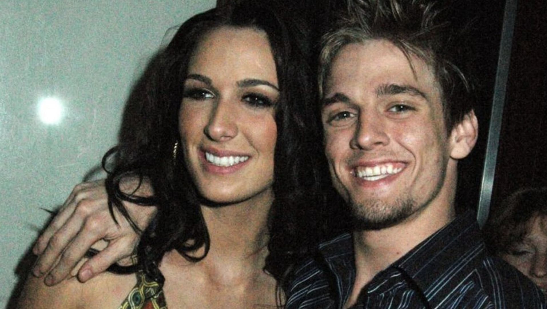 Aaron Carter and Angel Carter had a complicated relationship. (Image via @CanalAntigua/Twitter)