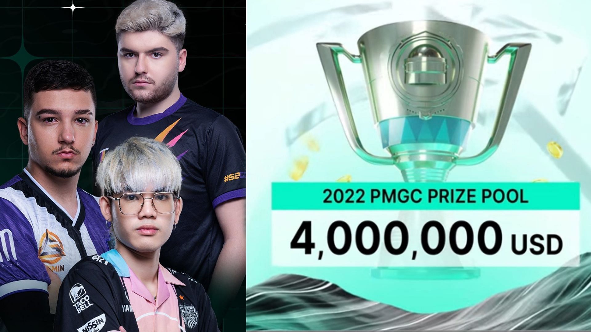 PMGC 2022 has a total prize pool of $4 million (Image via Sportskeeda)