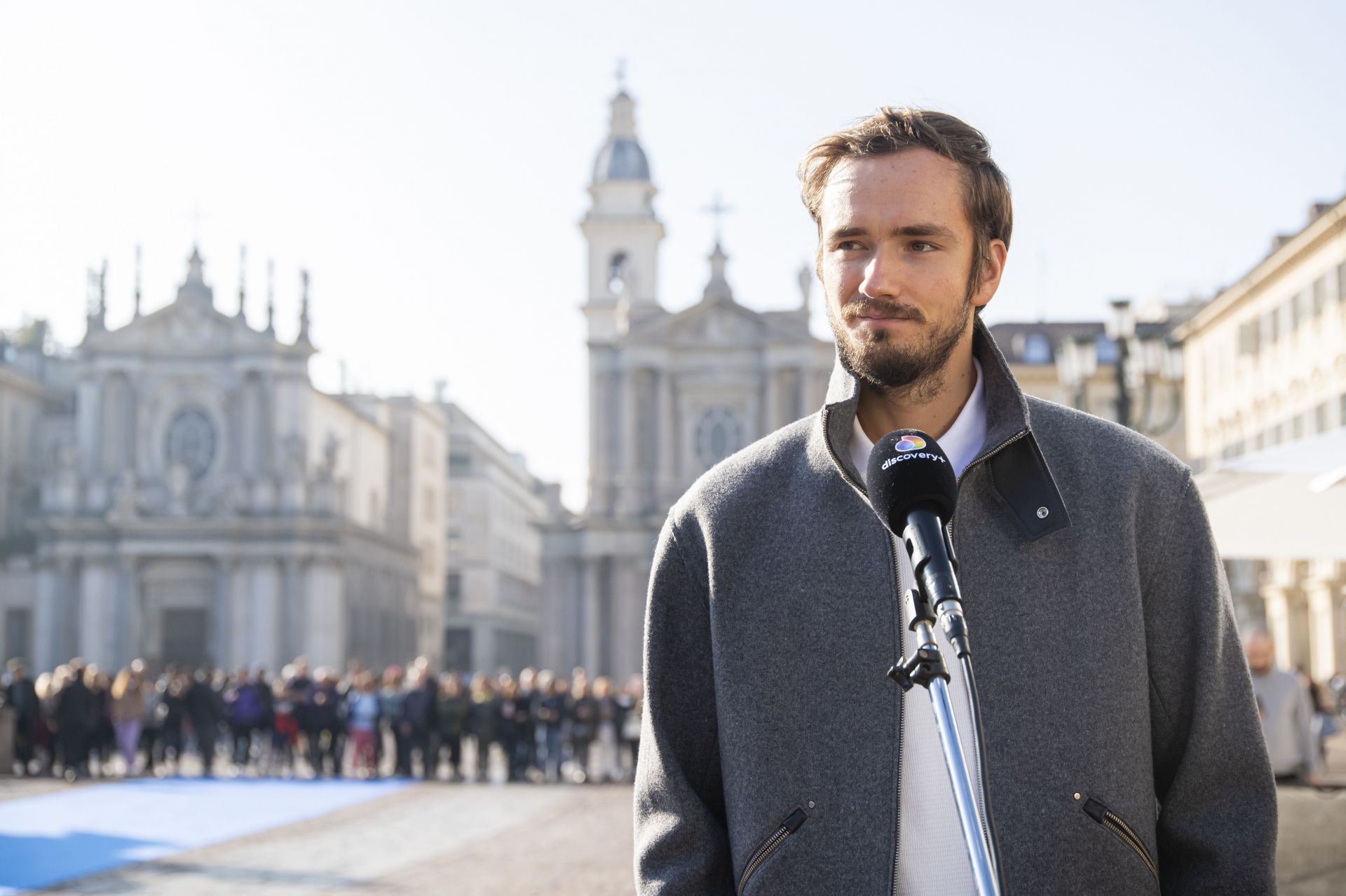 Daniil Medvedev at the 2022 ATP Finals.