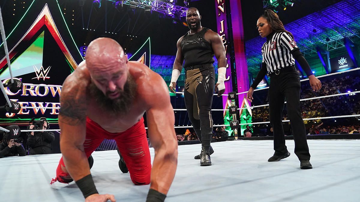 Omos had the best match of his career at Crown Jewel 2022