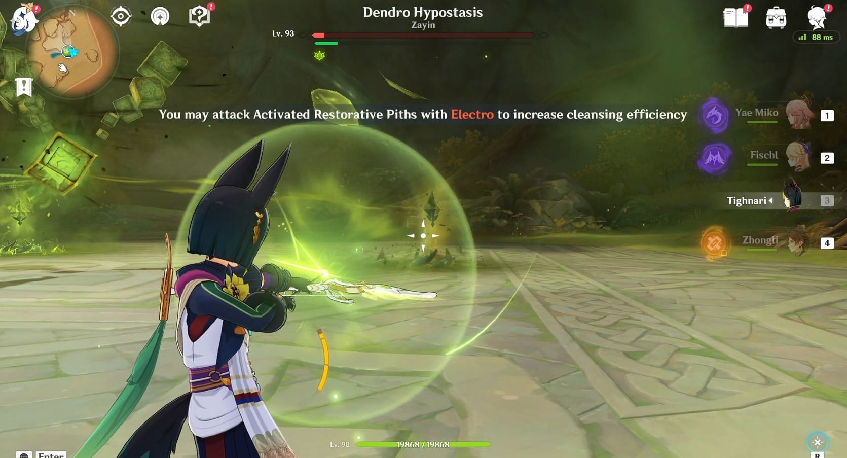 Attack the Piths with Dendro before following with Electro (Image via HoYoverse)