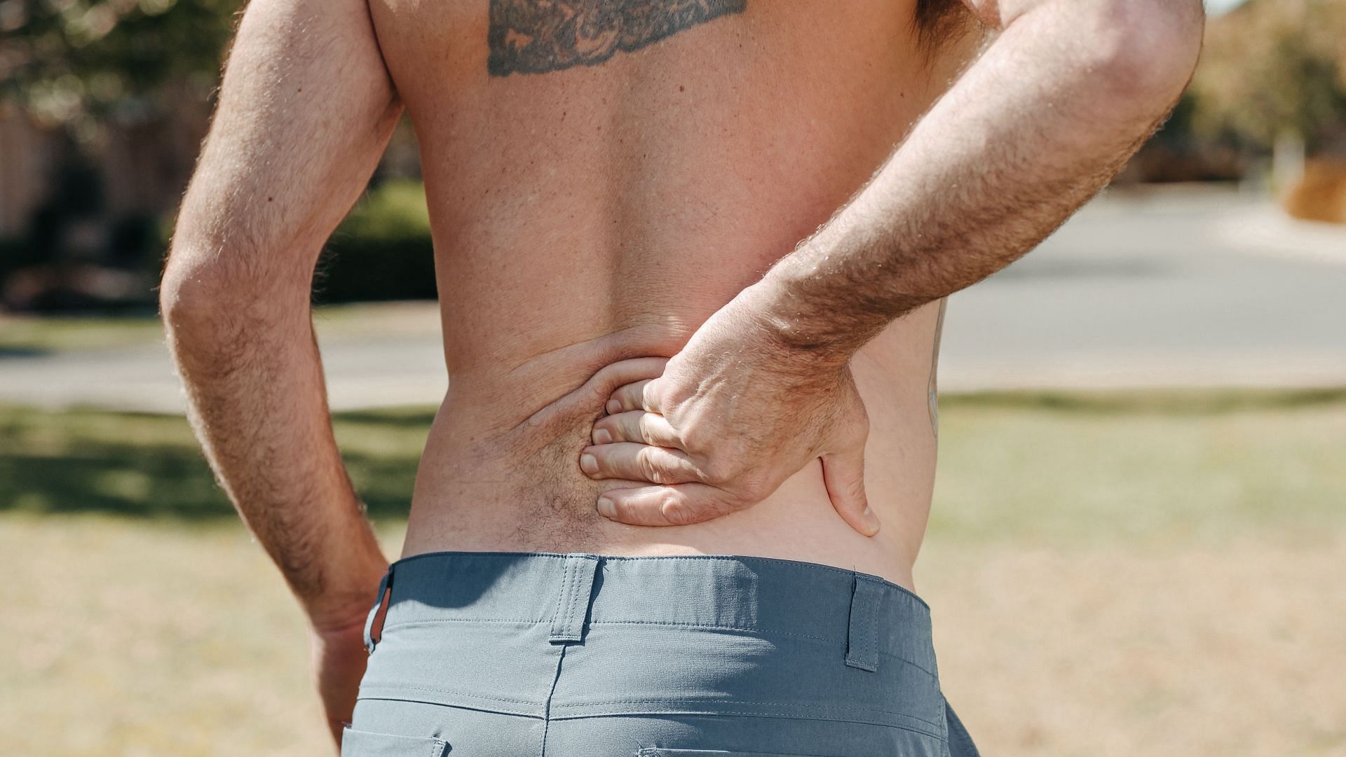 Sciatica can cause a shooting pain from your lower back down your leg (Image via Pexels @Kindel Media)