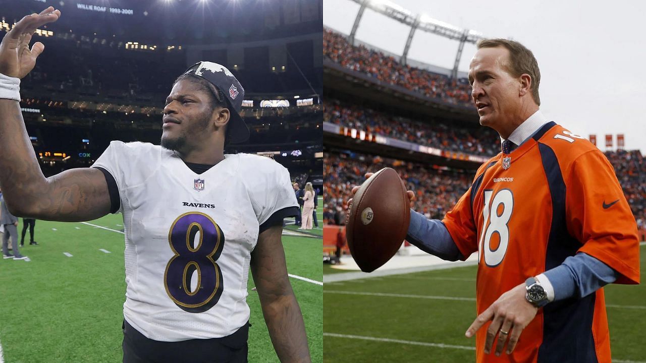 Manning was in awe of the Ravens star last night 