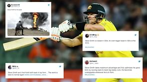 "Found an IT expert and rebooted his peak version" - Twitter in awe of Steve Smith's knock against England in the second ODI