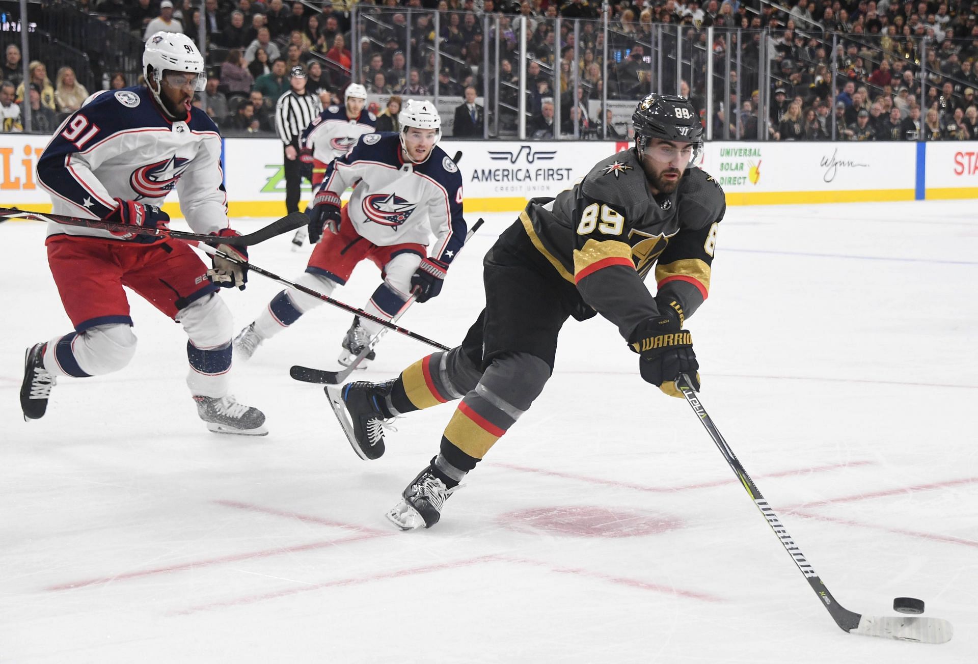 Columbus Blue Jackets v Vegas Golden Knights