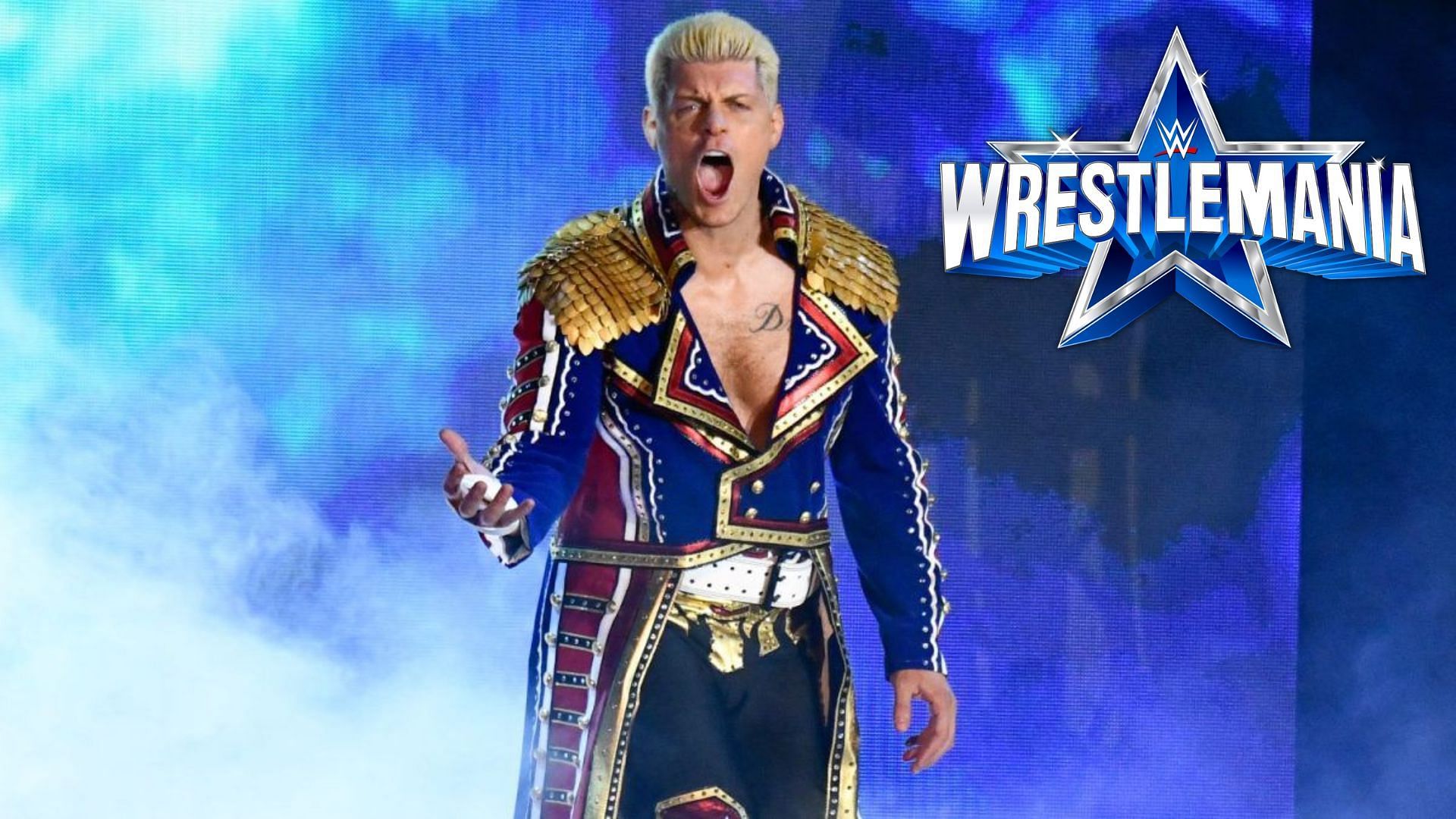 Cody Rhodes making his WWE return at WrestleMania.