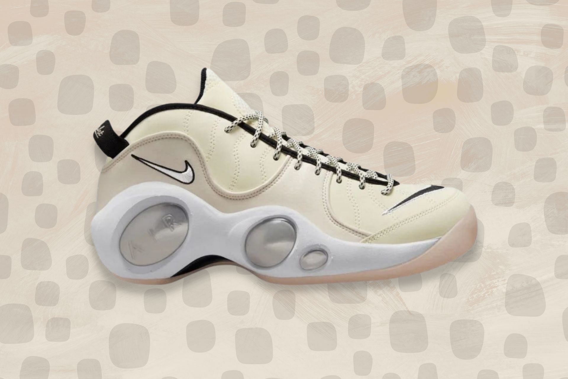 Nike Air Zoom Flight 95 Pale Ivory shoes (Image via Nike)