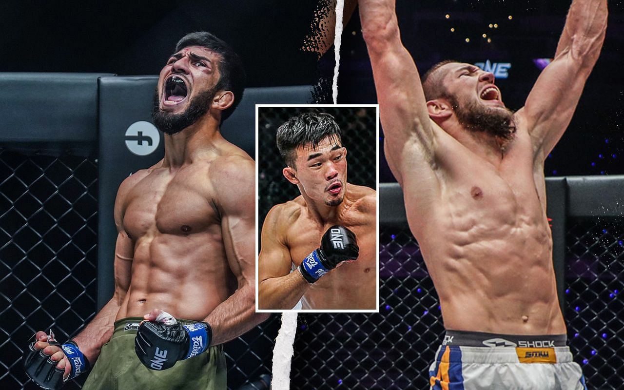 Halil Amir, Christian Lee, and Saygid Izagakhmaev [Photo Credits: ONE Championship]