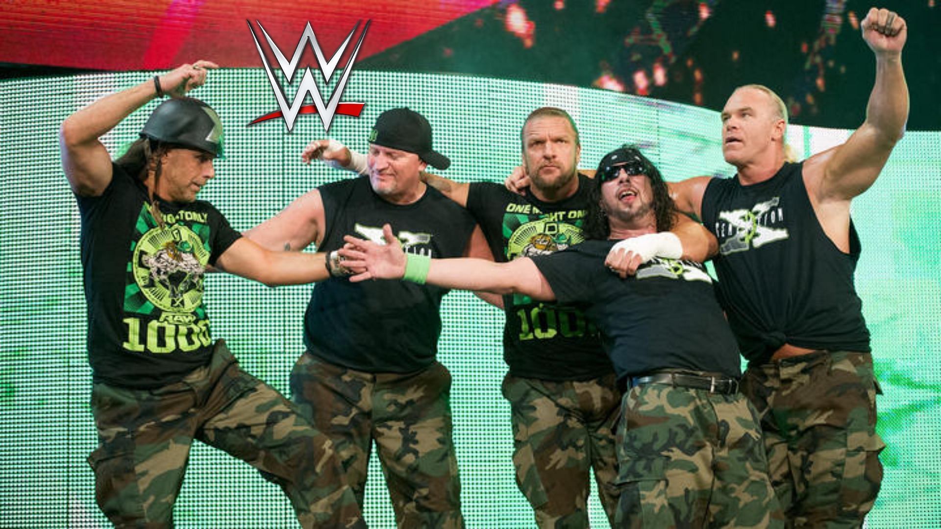 Iconic WWE faction, D-Generation X.