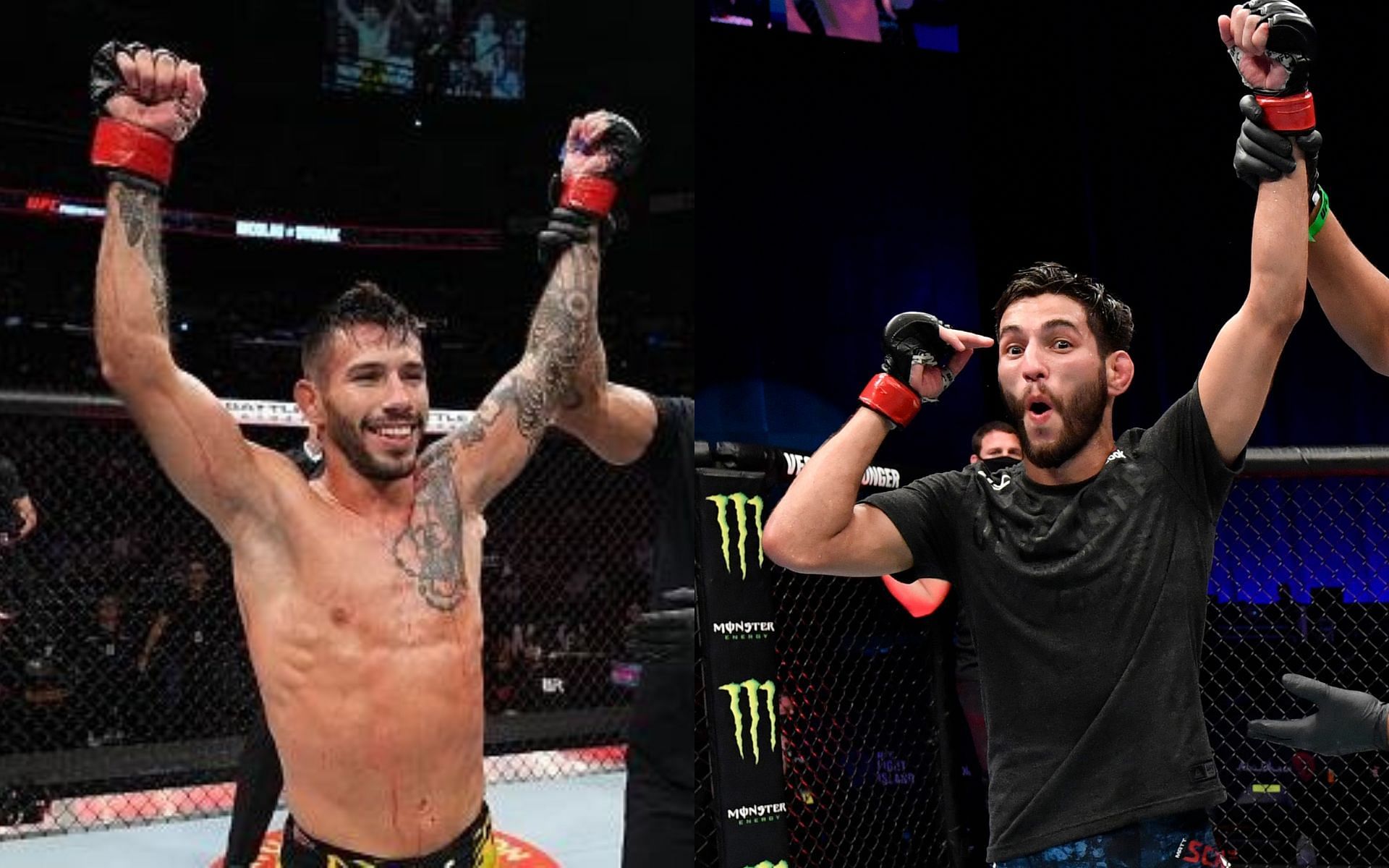 Matheus Nicolau [Left] Matt Schnell [Right]