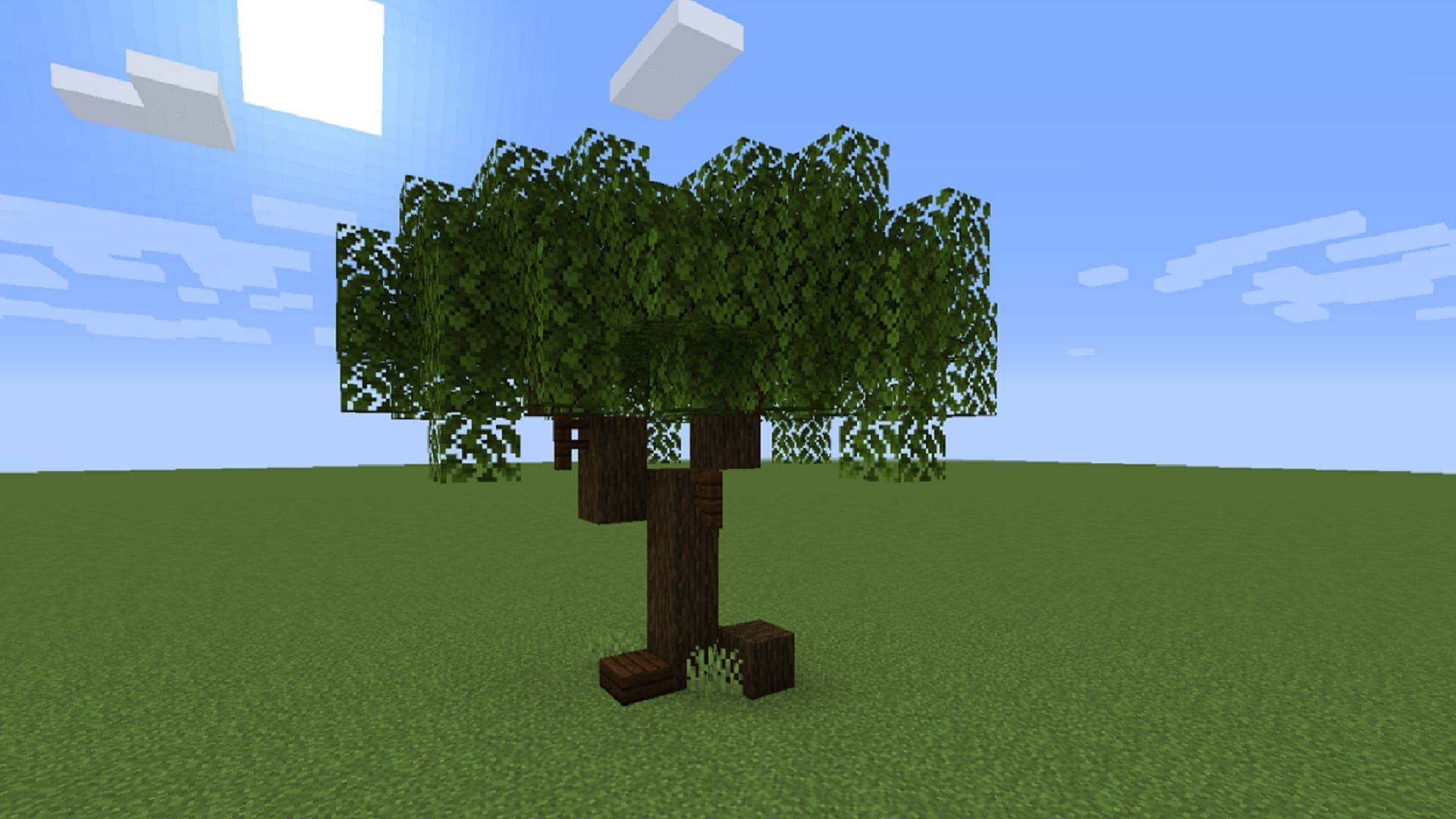 Custom tree designs can be a fun project for a new player in Minecraft (Image via Minecraft Build Inspiration/tumblr)