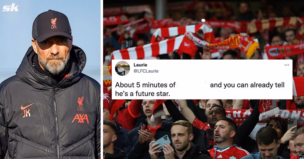 Liverpool fans were in awe of youngster