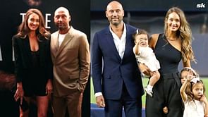 Derek Jeter's wife on imparting right values in their kids in 2017: "Want our children to understand that lives they’ve been given are fortunate"