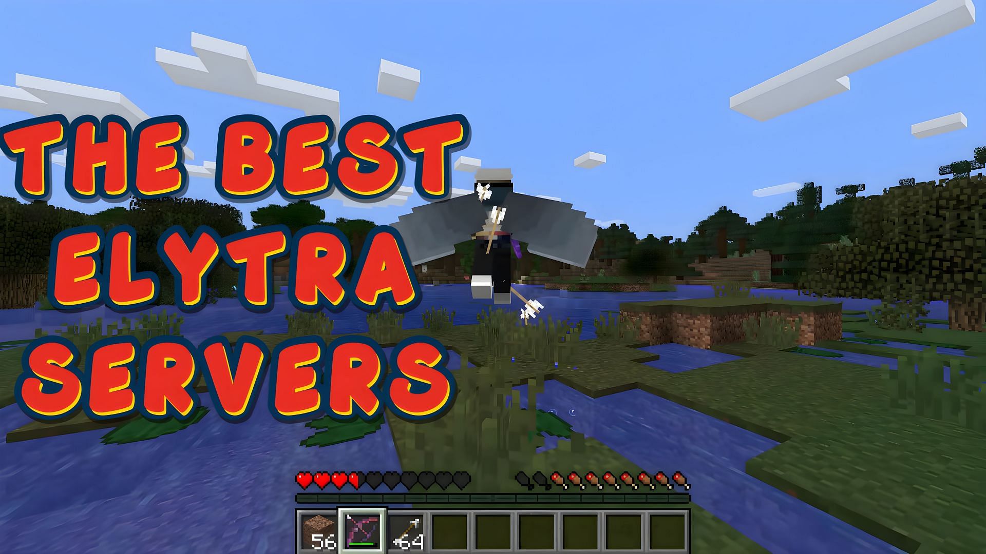 Elytra Racing servers in Minecraft are tons of fun (Image via Sportskeeda) 