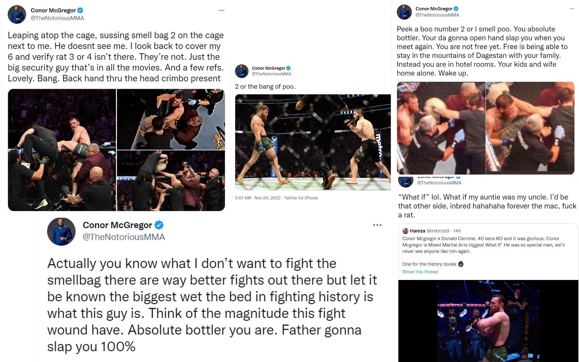 Conor McGregor puts massive accusation on Khabib Nurmagomedov