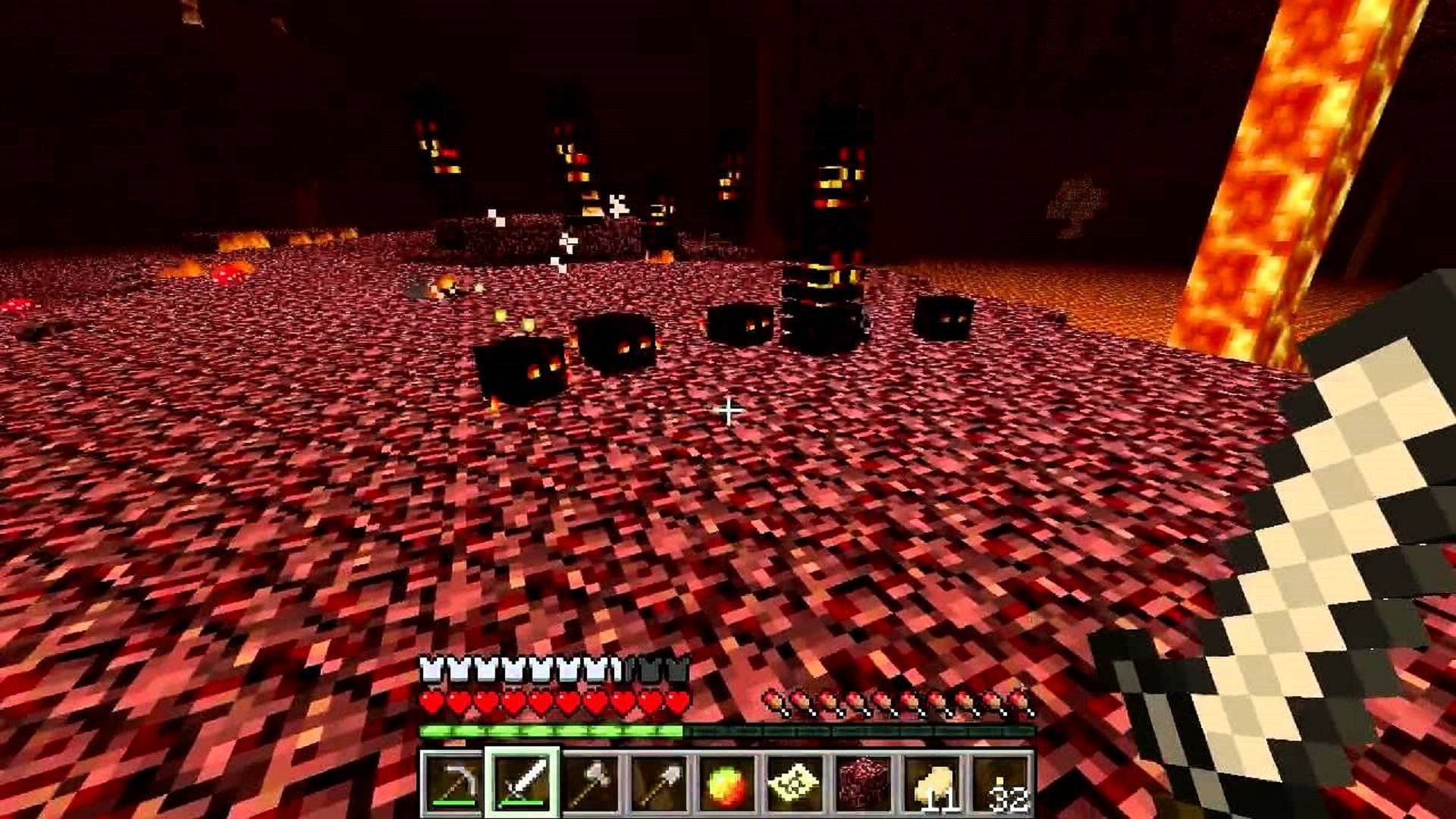 Players will require the presence of the smallest form of Magma Cubes to get froglights (image via mcspotlights/YouTube)
