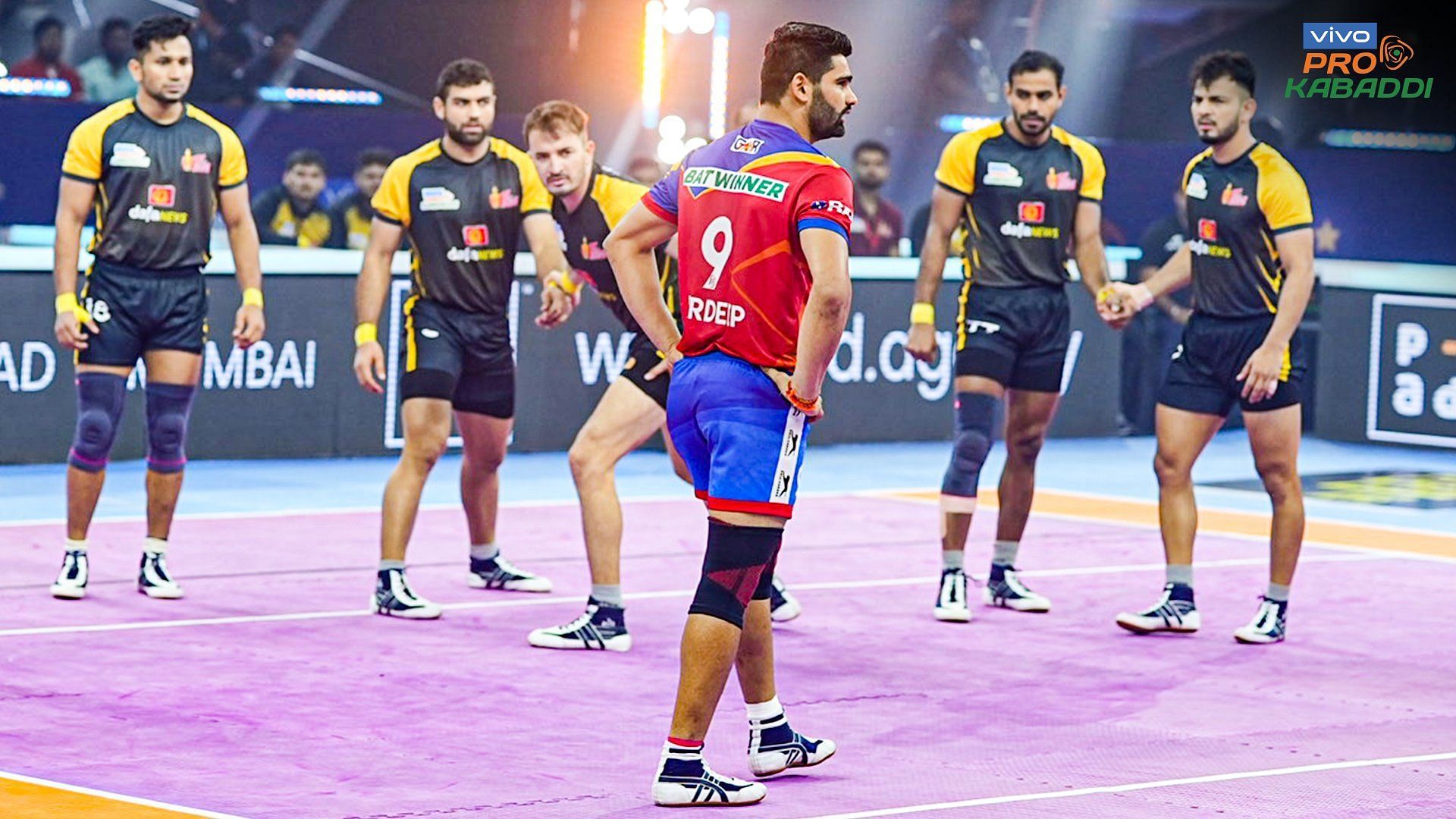 Pardeep Narwal is in the Top 10 of the raiders