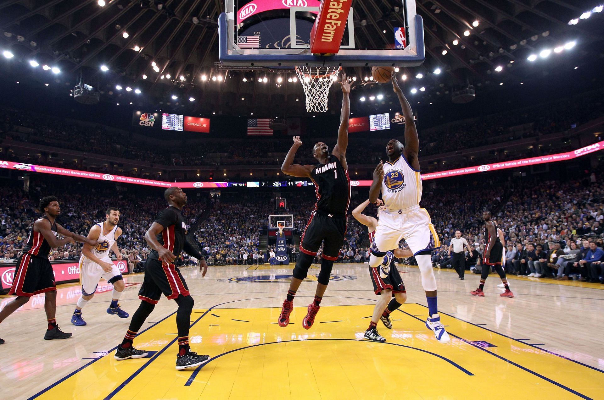 Draymond would be perfect for the Miami Heat (Image via Getty Images)