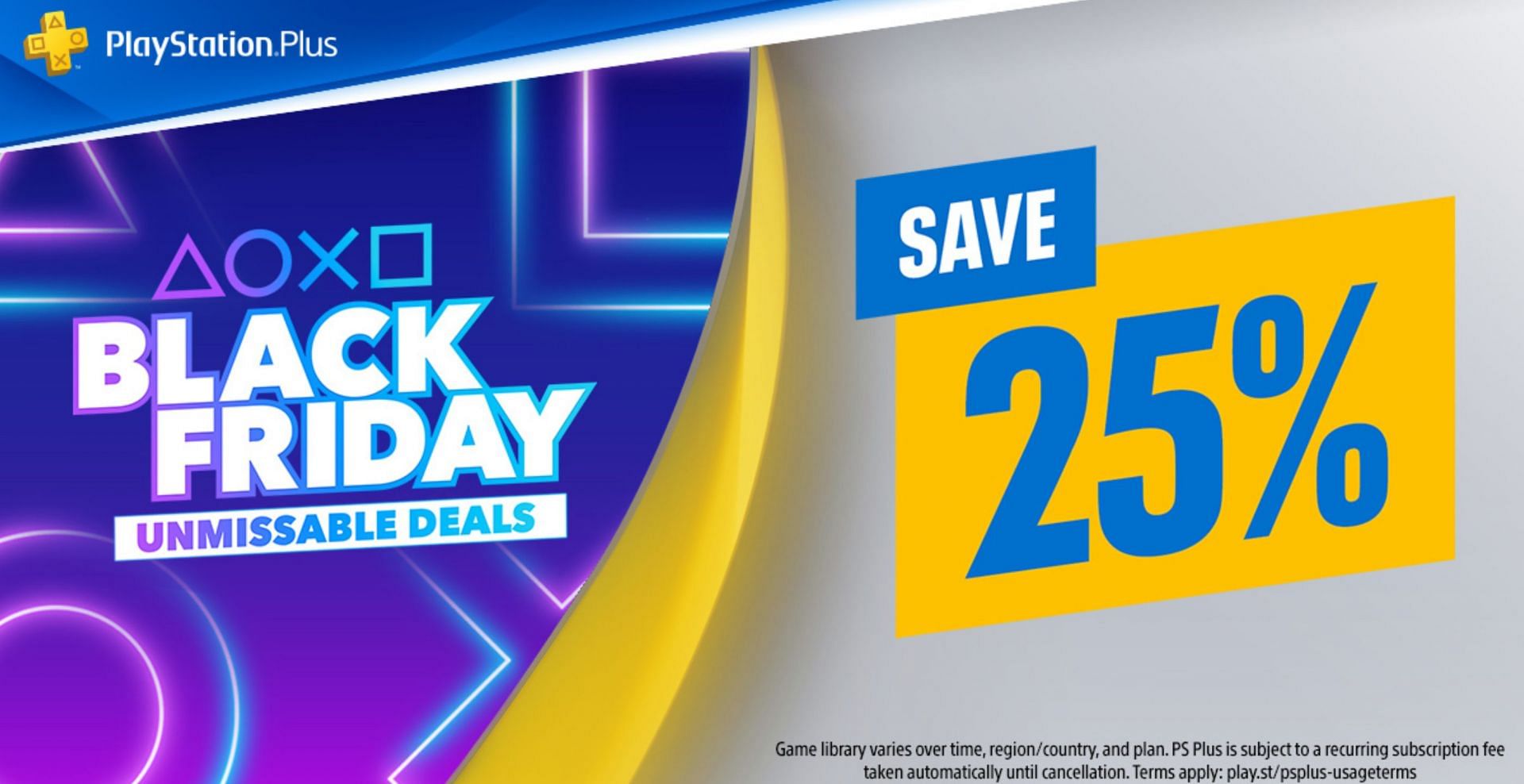 PS Plus Black Friday Sale Start date, time, expected discounts, and more