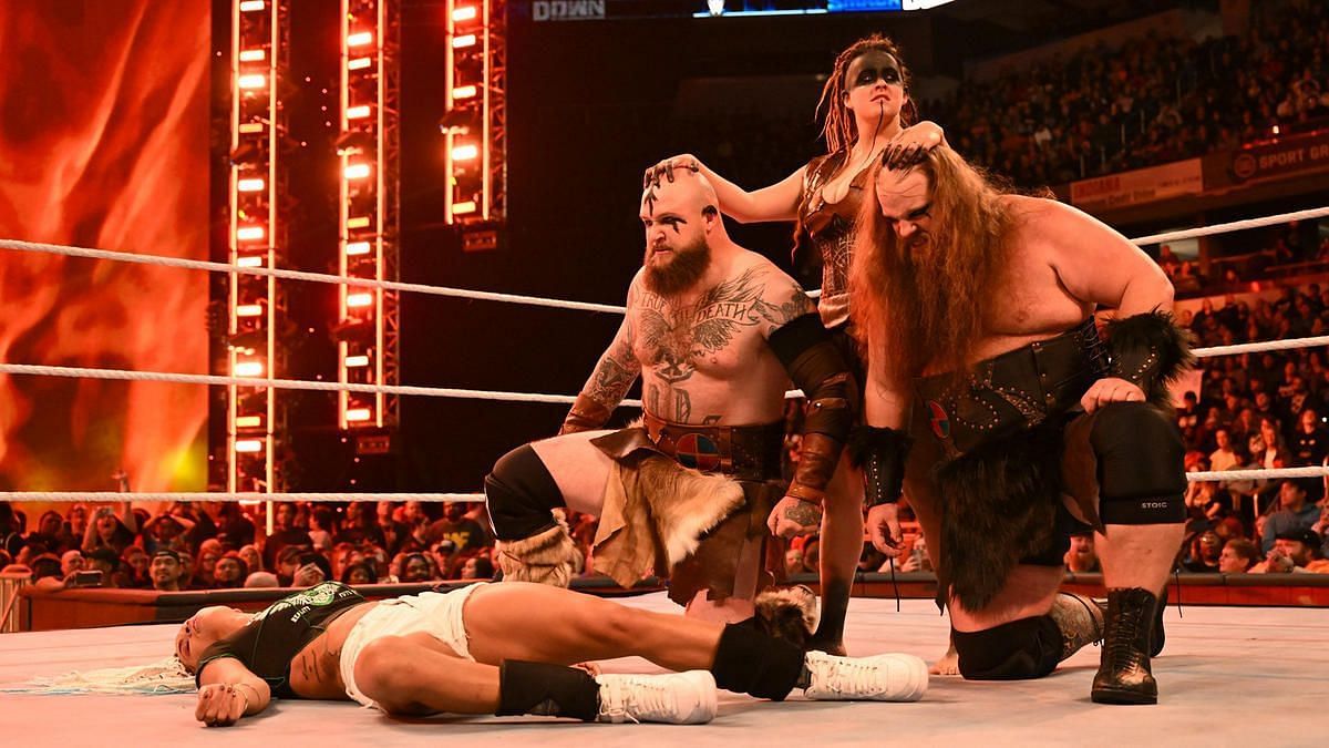 The Viking Raiders returned to SmackDown last night!