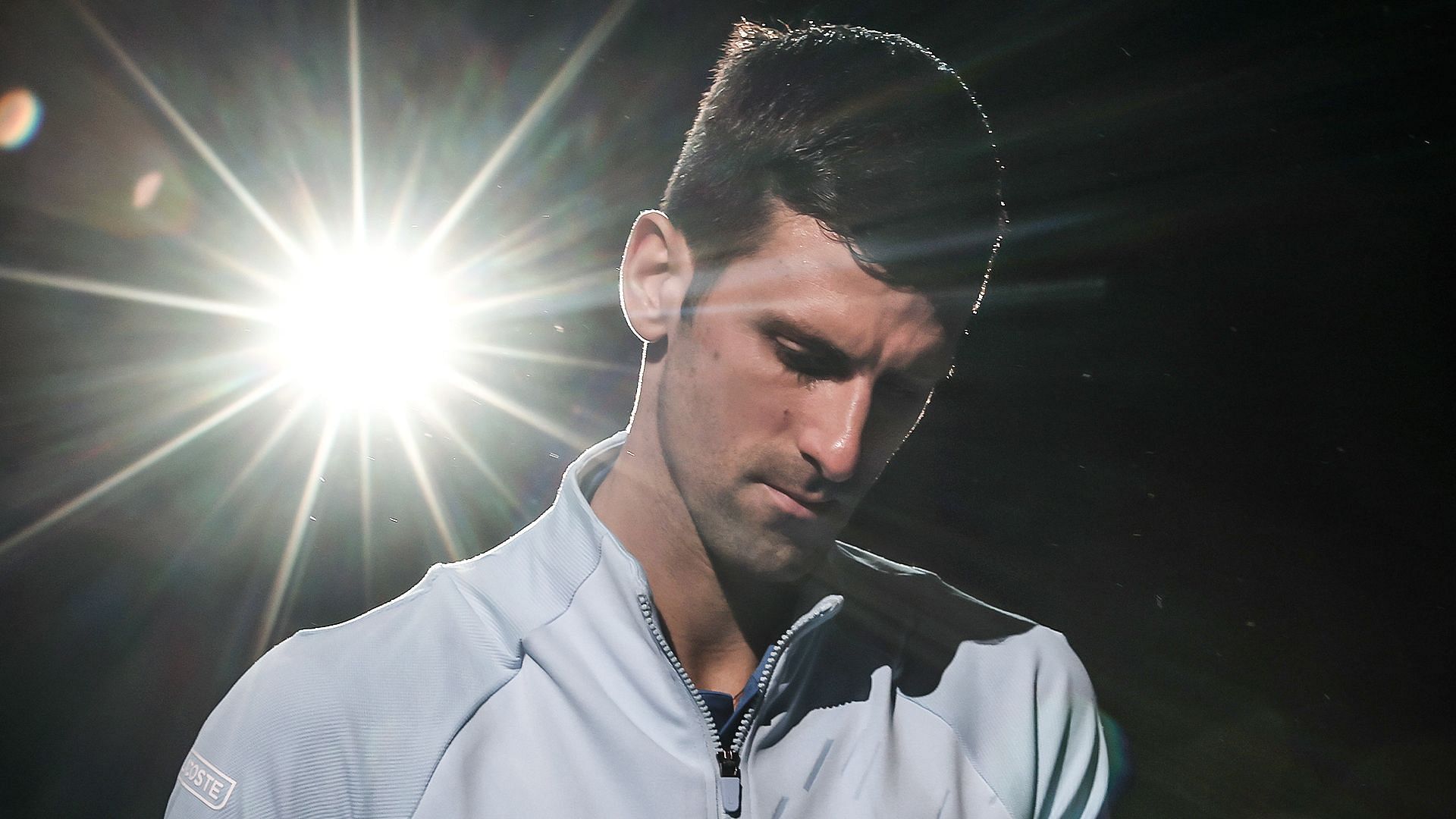Novak Djokovic at the 2022 Rolex Paris Masters - Day Six.